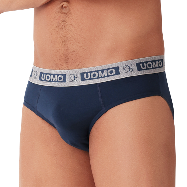 Slip Uomo Cotonella Blu AU108_0C014