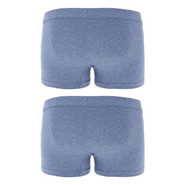2 Boxer Uomo Cotonella Blu Jeans Melan AU295K2_K0014_5