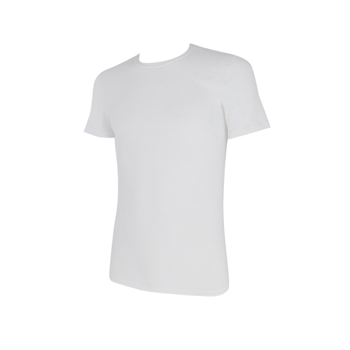 Maglia Girocollo Manica Corta Uomo Cotonella Bianco AU298_00001_3