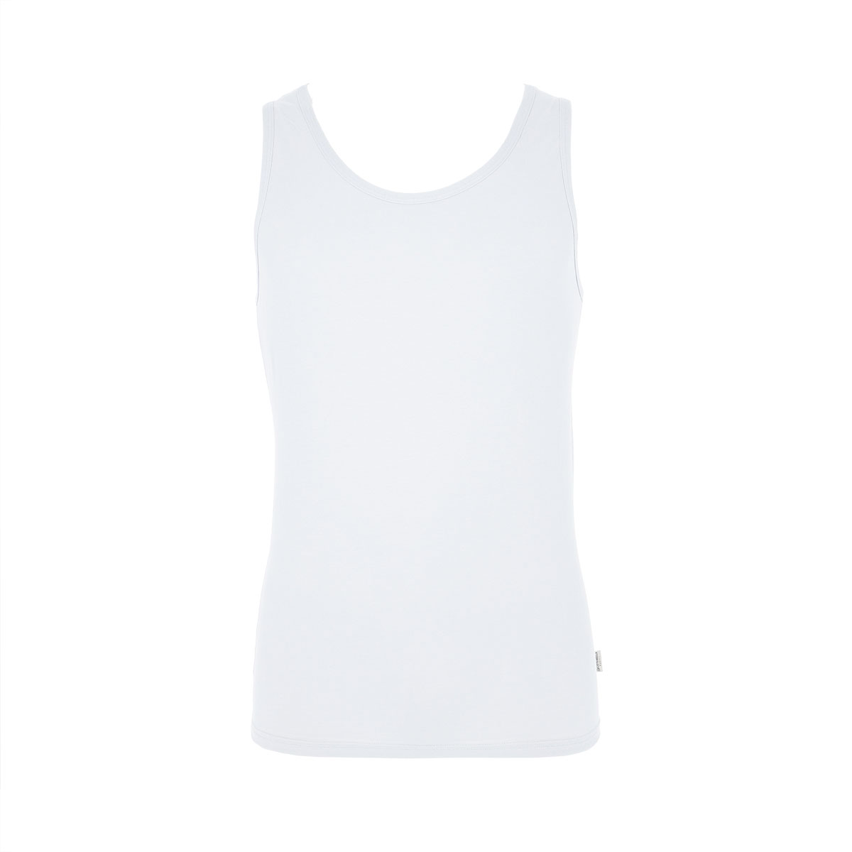 Canotta Uomo Cotonella Bianco AU373_00001_2