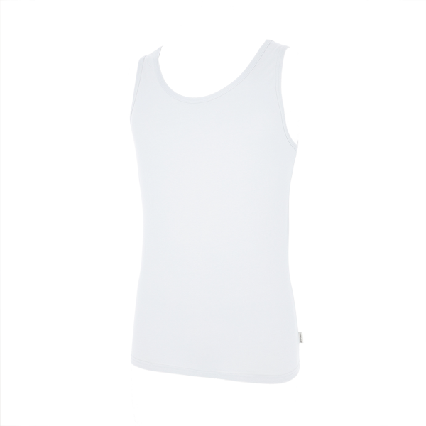 Canotta Uomo Cotonella Bianco AU373_00001_3