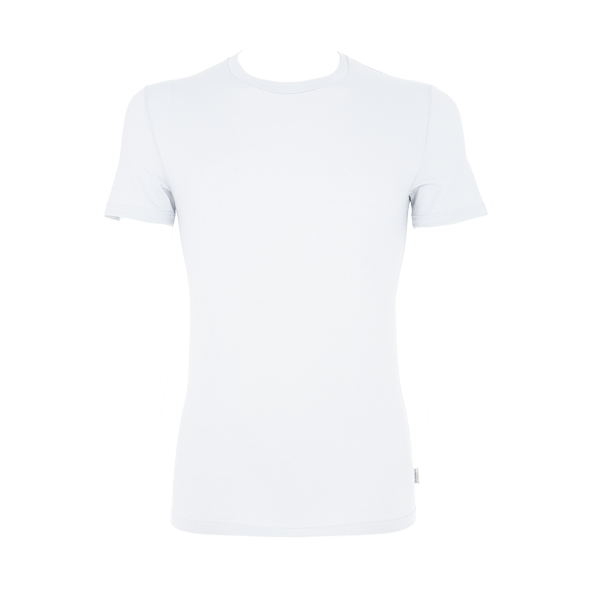 Maglia Girocollo Manica Corta Uomo Cotonella Bianco AU374_00001_2