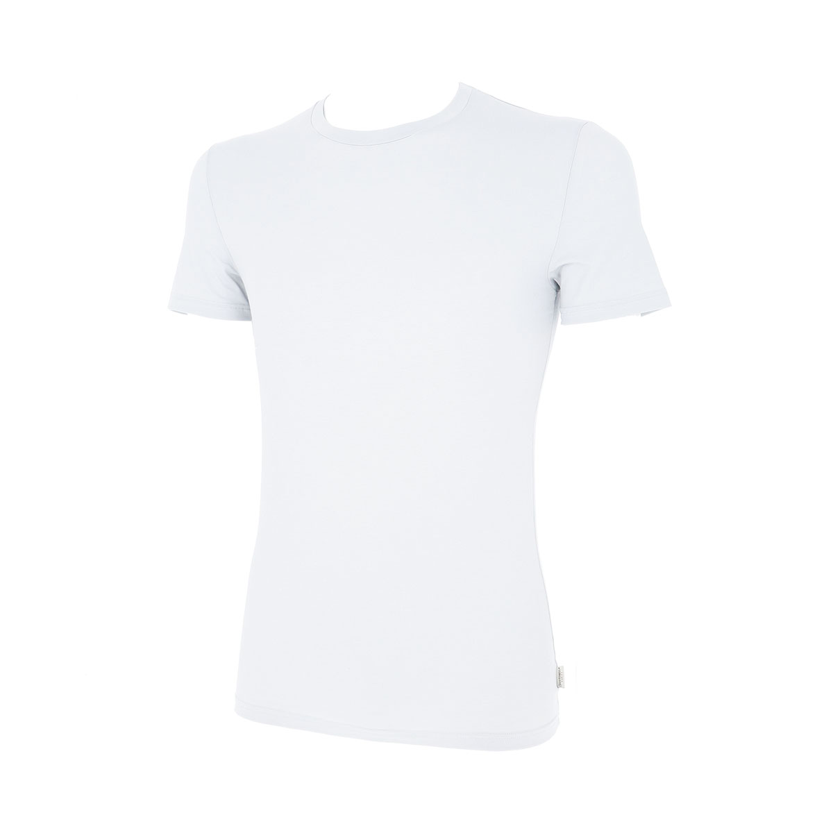 Maglia Girocollo Manica Corta Uomo Cotonella Bianco AU374_00001_3
