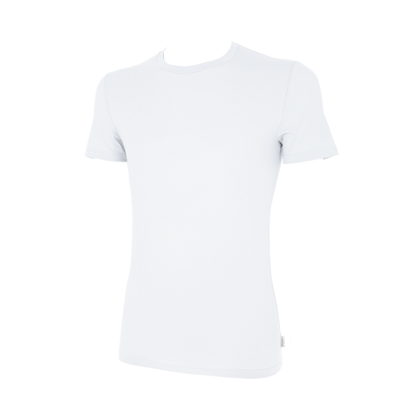 Maglia Girocollo Manica Corta Uomo Cotonella Bianco AU374_00001_3