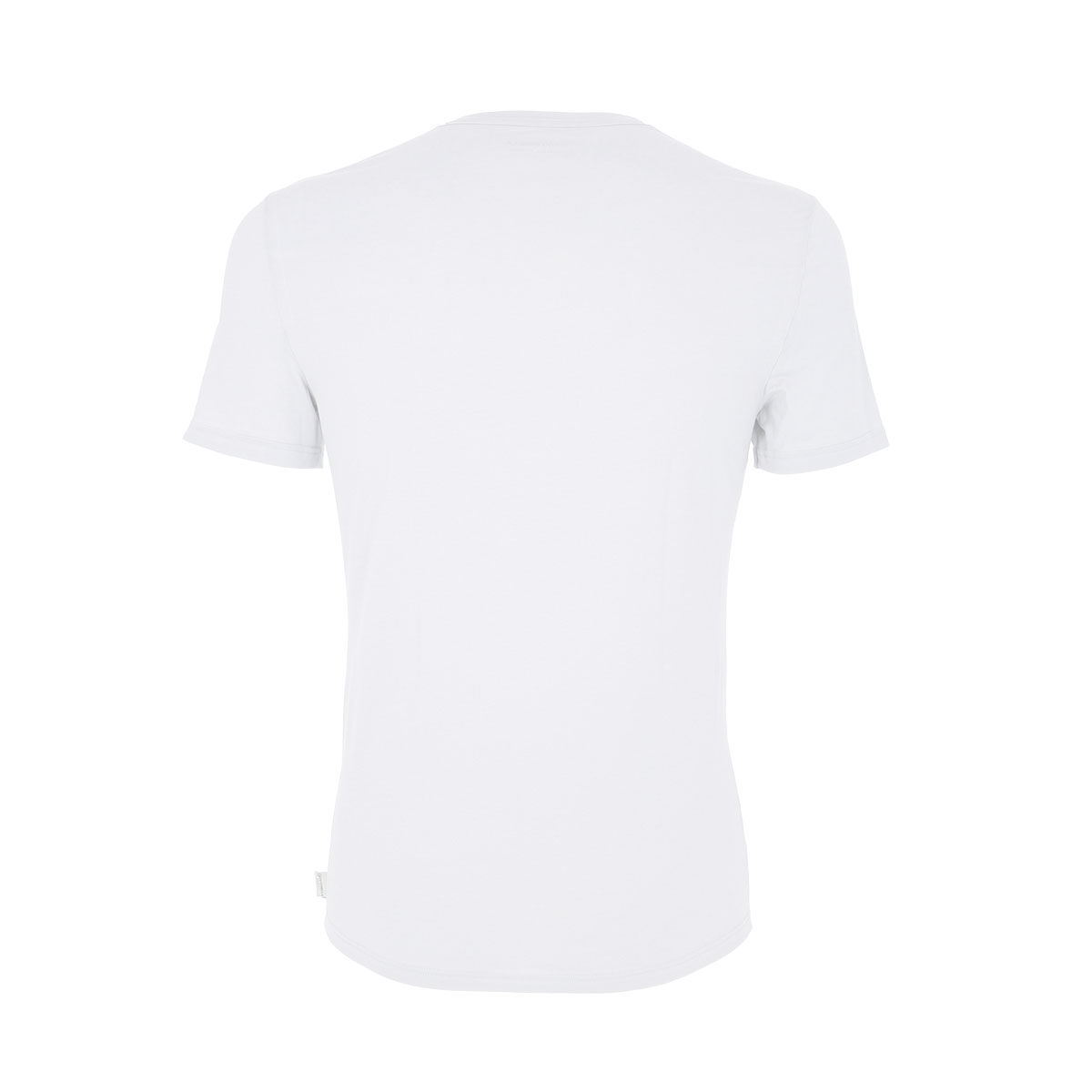 Maglia Scollo V Manica Corta Uomo Cotonella Bianco AU375_00001_4