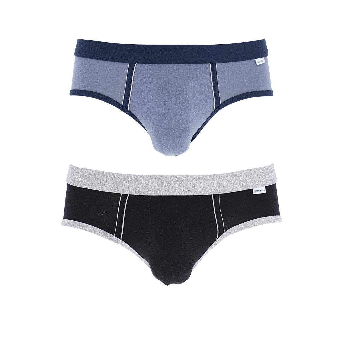 2 Slip Uomo Cotonella Ass 2grm AU378K2_0B100_3