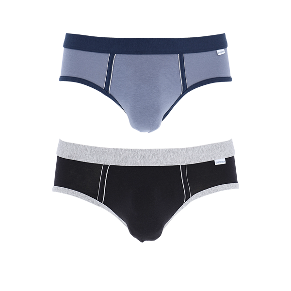 2 Slip Uomo Cotonella Ass 2grm AU378K2_0B100_3