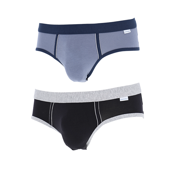 2 Slip Uomo Cotonella Ass 2grm AU378K2_0B100_4