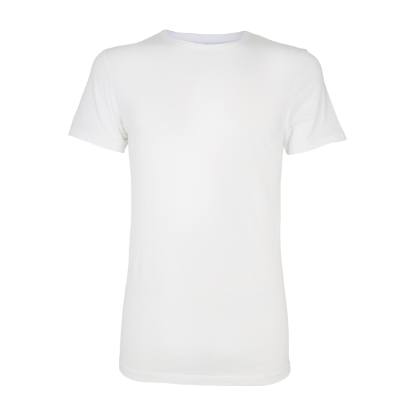 3 Maglia Girocollo Manica Corta Uomo Cotonella Bianco AU421K3_00001_3
