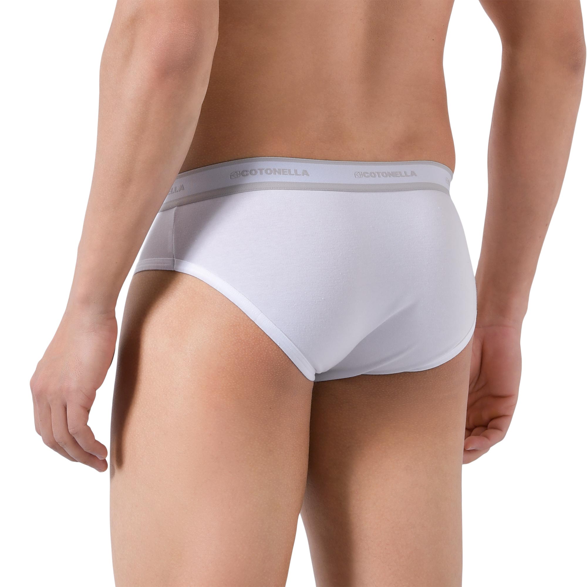 Slip Uomo Cotonella Bianco AU430_00001_2