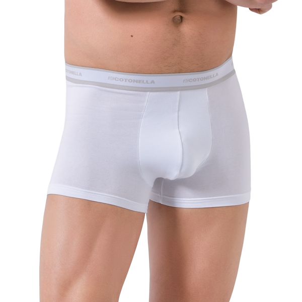 Boxer Uomo Cotonella Bianco AU431_00001