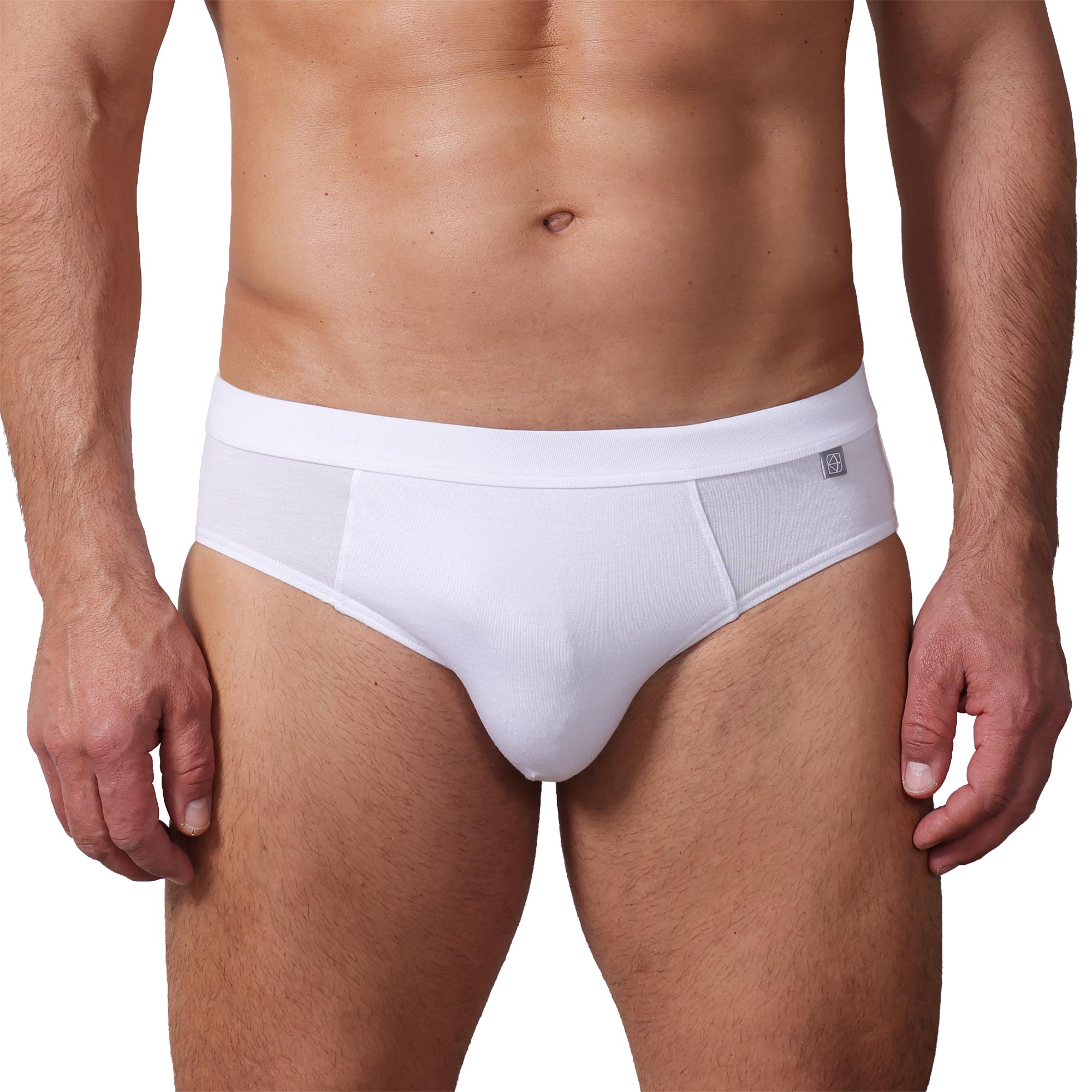Slip Uomo Cotonella Bianco AU436_00001