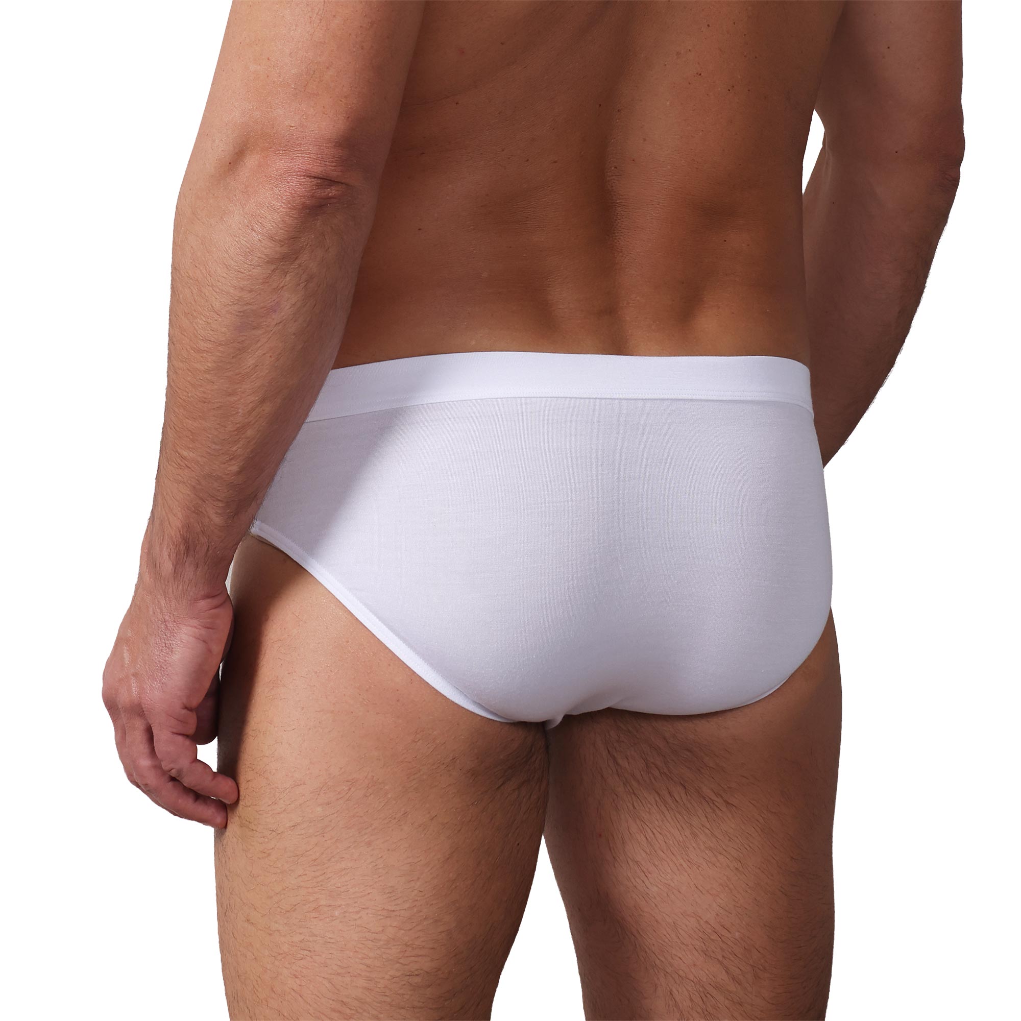 Slip Uomo Cotonella Bianco AU436_00001_2