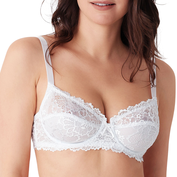 Reggiseno Balconcino Con Fer - Sabrina Donna Cotonella Bianco CD027_00001