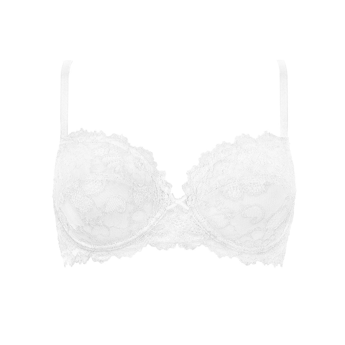 Reggiseno Balconcino Con Fer - Sabrina Donna Cotonella Bianco CD027_00001_3