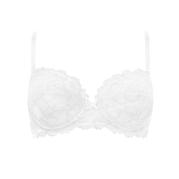 Reggiseno Balconcino Con Fer - Sabrina Donna Cotonella Bianco CD027_00001_3