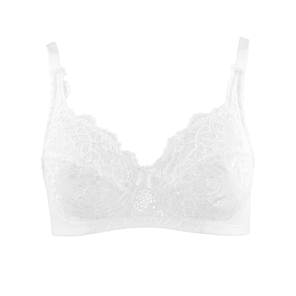 Reggiseno Senza Ferretto - Emma Donna Cotonella Bianco CD038_00001_3