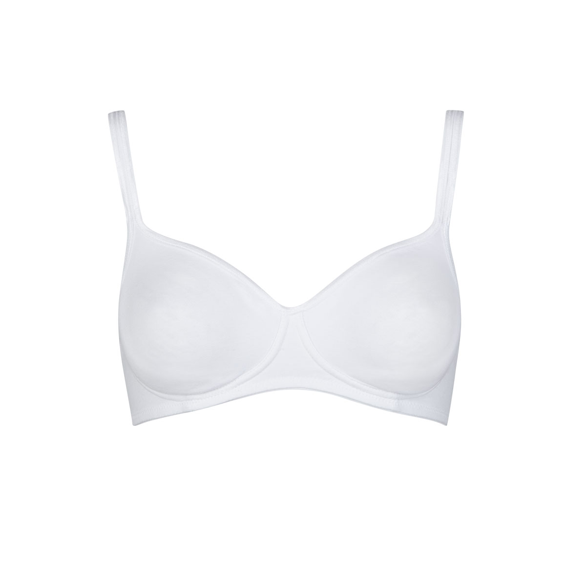 Reggiseno Preformato Senza Fer - Sharon Donna Cotonella Bianco CD049_00001_3