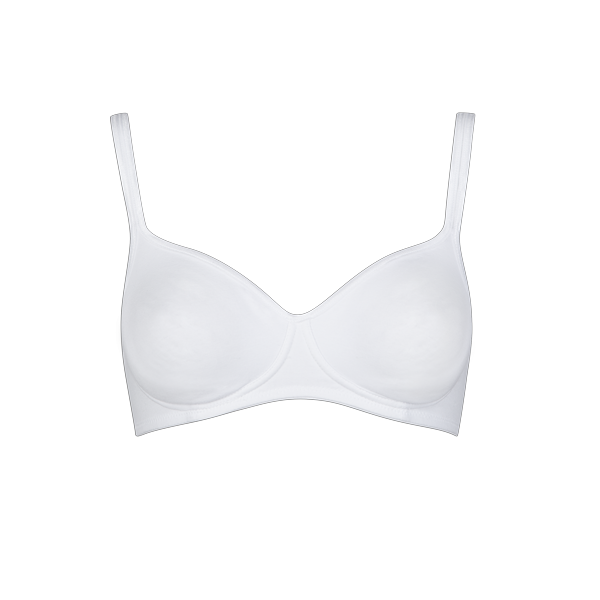 Reggiseno Preformato Senza Fer - Sharon Donna Cotonella Bianco CD049_00001_3