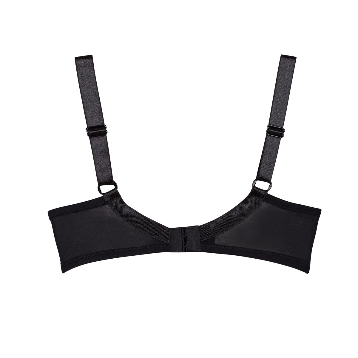 Reggiseno Senza Ferretto - Viola Donna Cotonella Nero CD053_00002_5