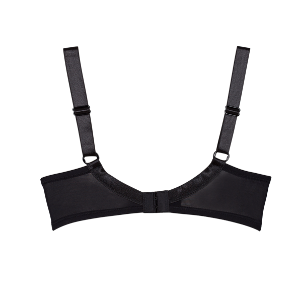Reggiseno Senza Ferretto - Viola Donna Cotonella Nero CD053_00002_5