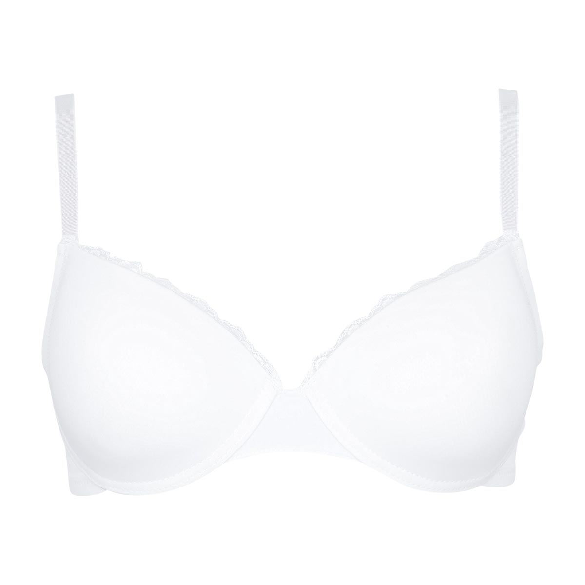 Reggiseno Imbott Con Ferretto - Claudia Donna Cotonella Bianco CD059_00001_3