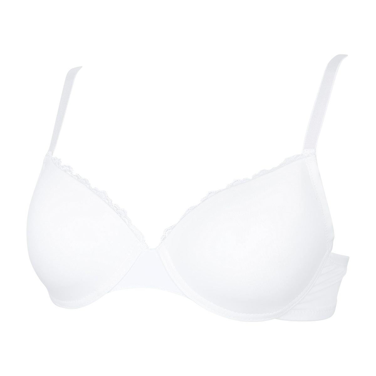 Reggiseno Imbott Con Ferretto - Claudia Donna Cotonella Bianco CD059_00001_4