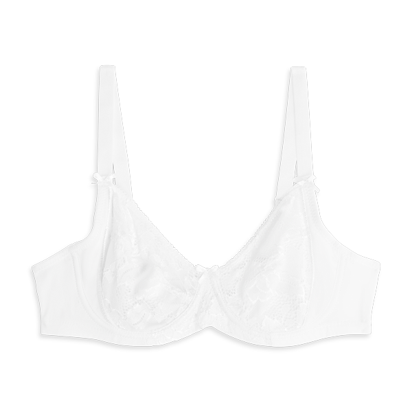 Reggiseno Con Ferretto - Amelia Donna Cotonella Bianco CD084_00001_3