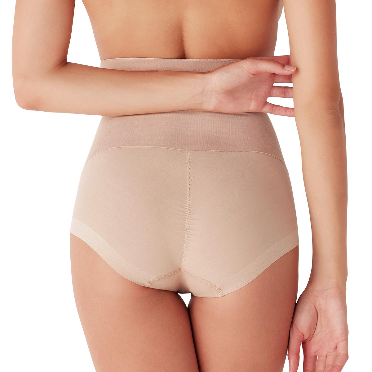 Guaina Vita Alta Donna Cotonella Beige CD523_D0010_2