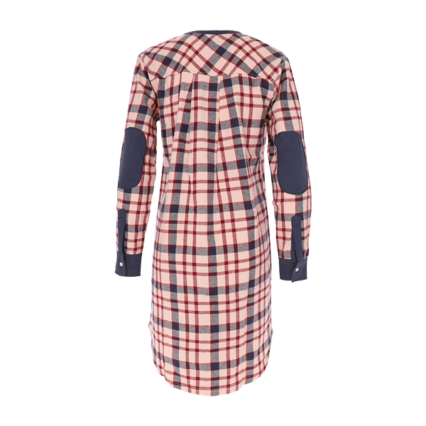 Camicia Da Notte Serafino M/l Donna Cotonella Rosa DDC22_RAS04_3