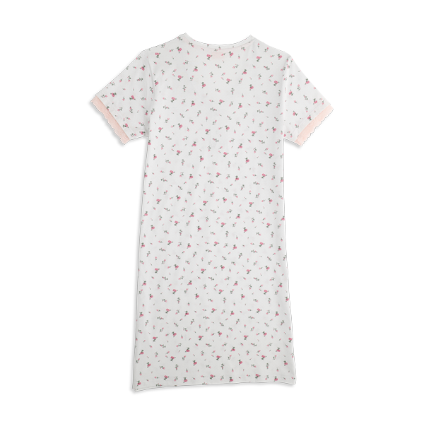 Camicia Da Notte Serafino Manica Corta Donna Cotonella Rosa DDG22_00004_3