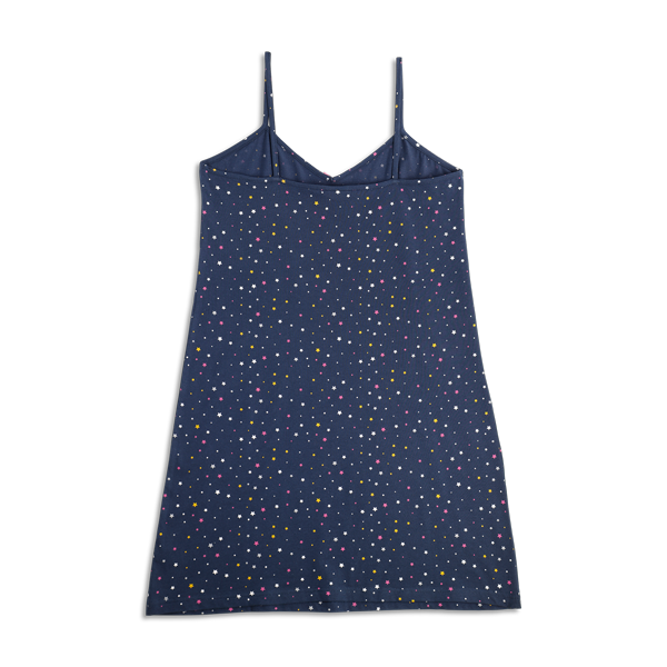 Camicia Da Notte Spalla Stretta Donna Cotonella Blu DDG29_0C014_3