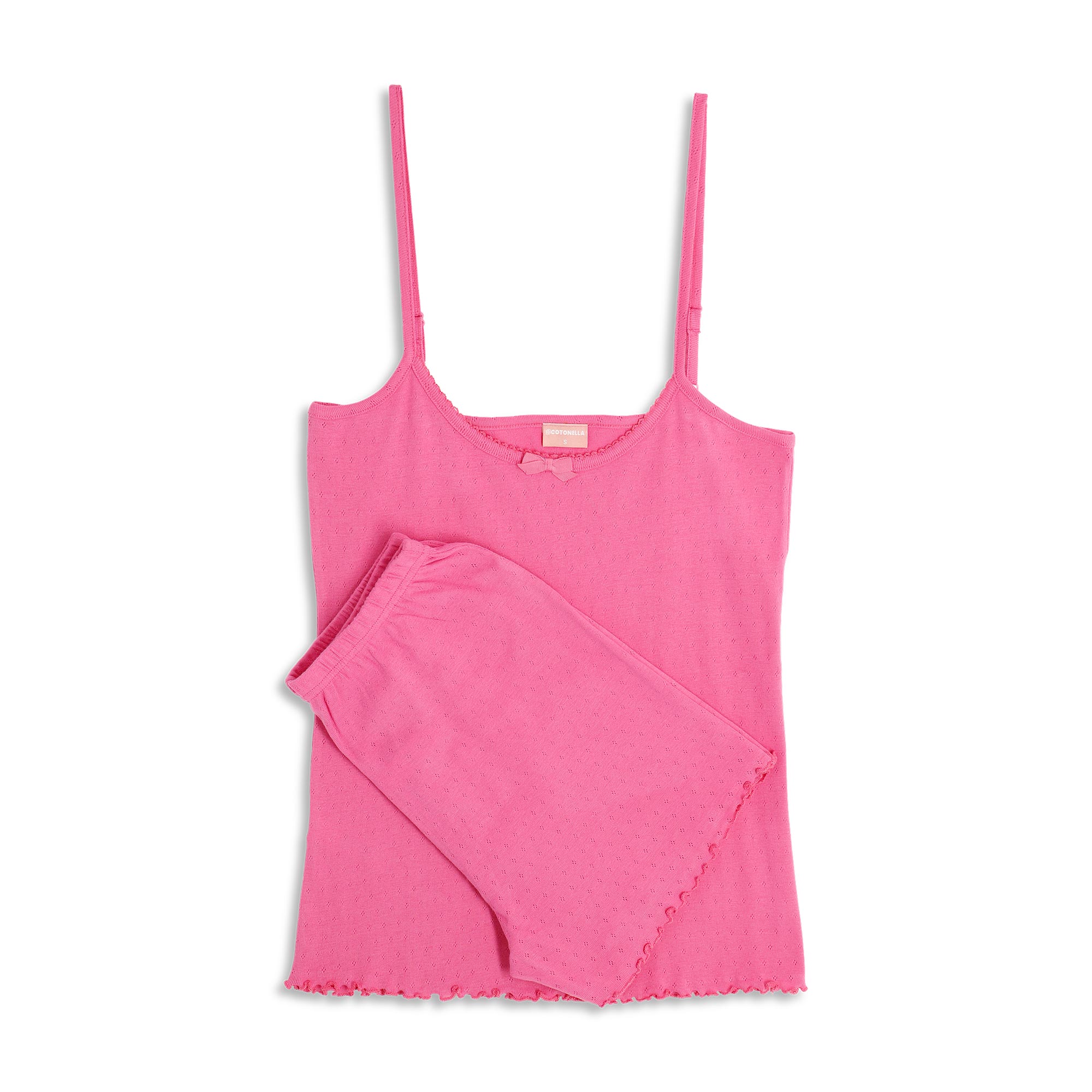 Pigiama Con Top+shorts Donna Cotonella Orchidea DDG48_00I26