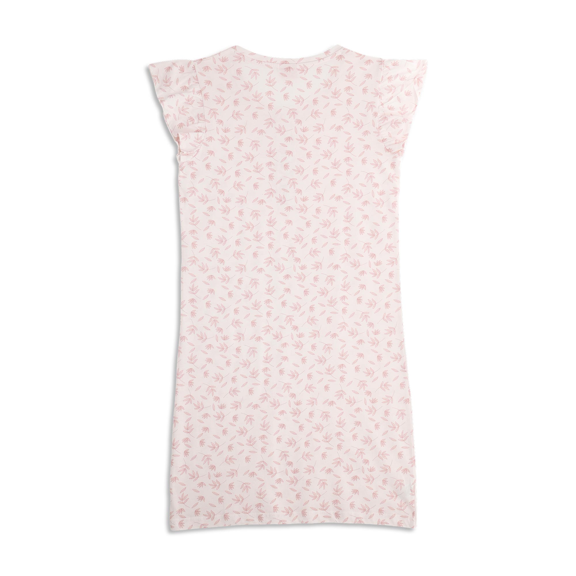 Camicia Da Notte Serafino Manica Corta Donna Cotonella Rosa DDG56_00004_2