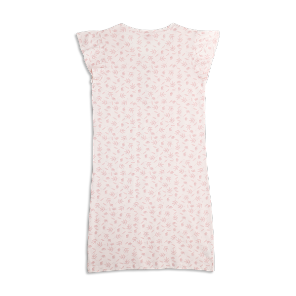 Camicia Da Notte Serafino Manica Corta Donna Cotonella Rosa DDG56_00004_2