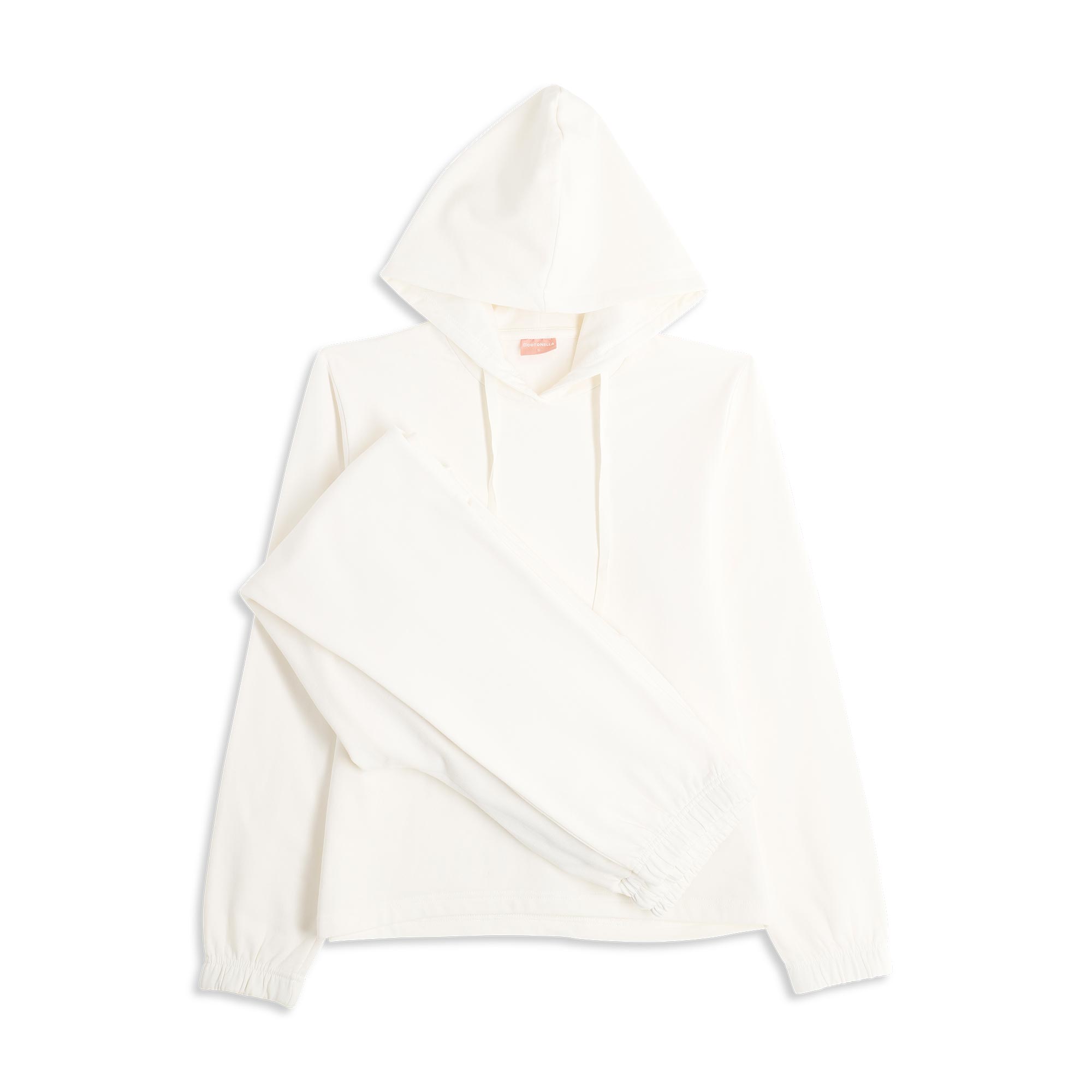 Tuta Homewear Donna Cotonella Panna DDG80_00039_2
