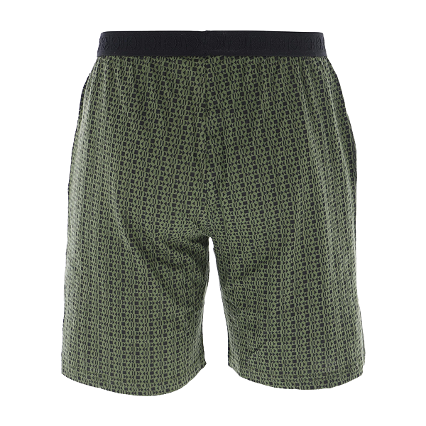 Pigiama Serafino M/m + Shorts Uomo Cotonella Verde DU461_00009_5