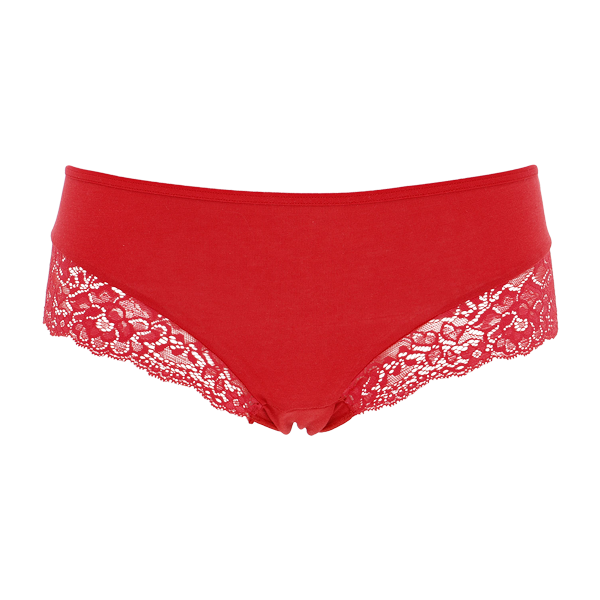 Slip Midi Donna Cotonella Rosso ED460_00007