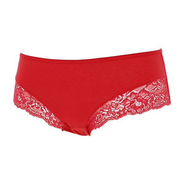 Slip Midi Donna Cotonella Rosso ED460_00007_2