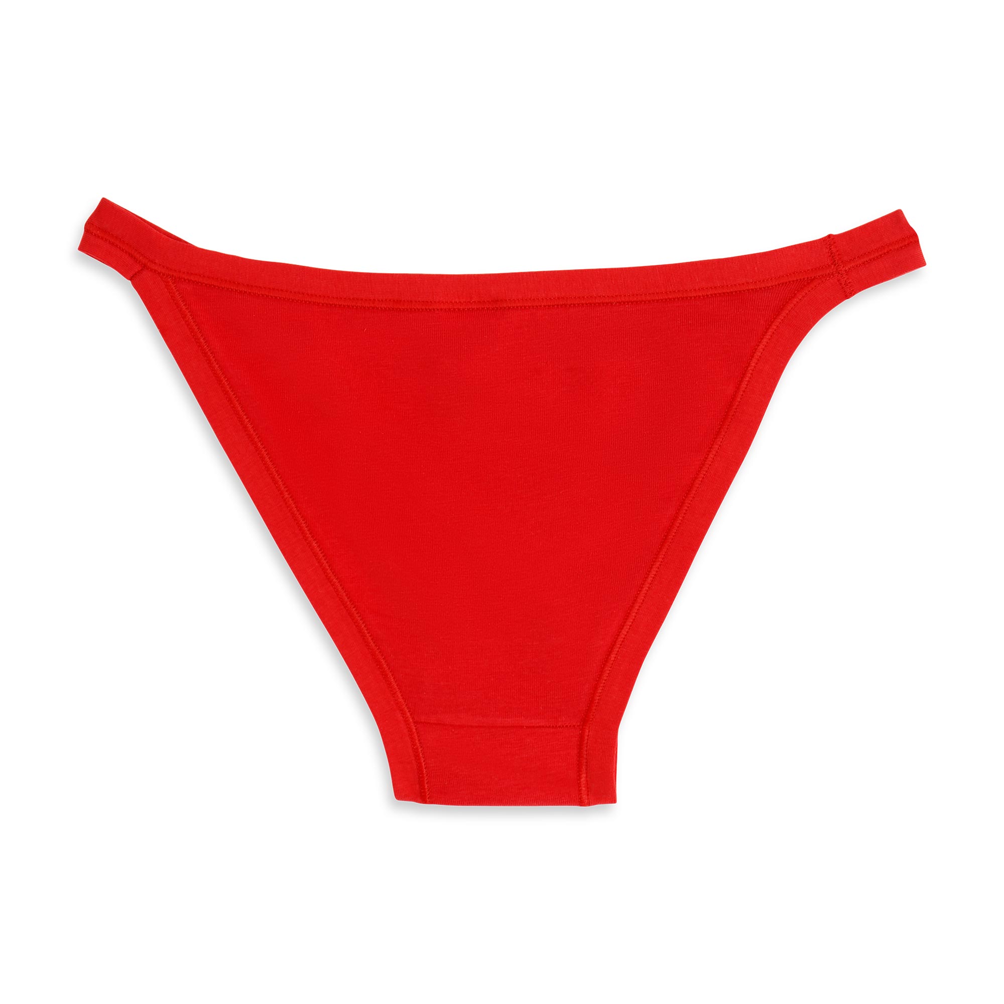 Tanga Donna Cotonella Rosso ED488_00007_3