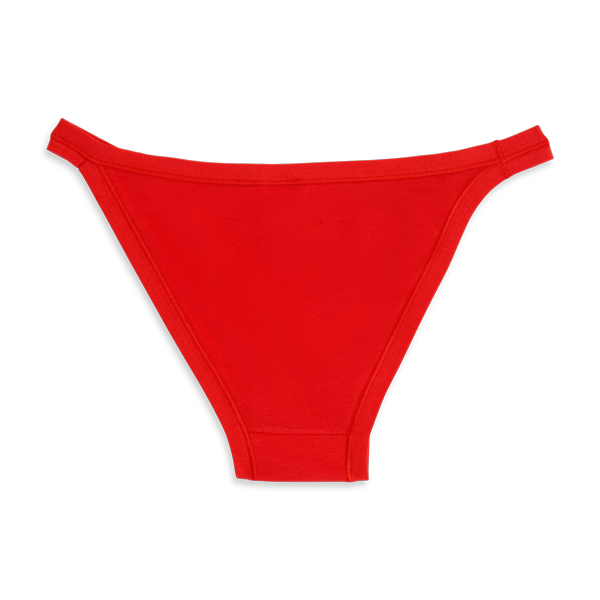 Tanga Donna Cotonella Rosso ED488_00007_3