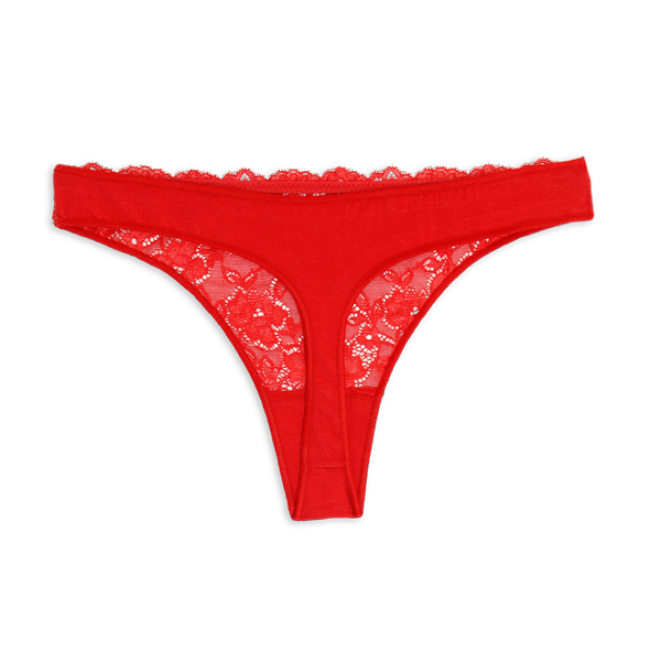 String Donna Cotonella Rosso ED492_00007_4