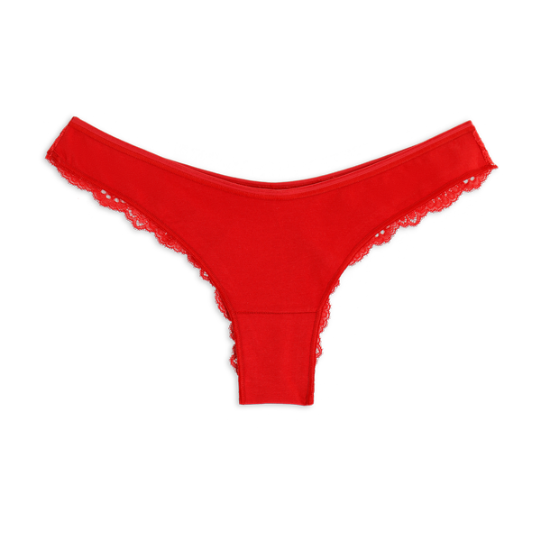 Brasiliano A V Donna Cotonella Rosso ED493_00007_3