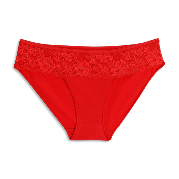 Mini Slip Donna Cotonella Rosso ED494_00007_2