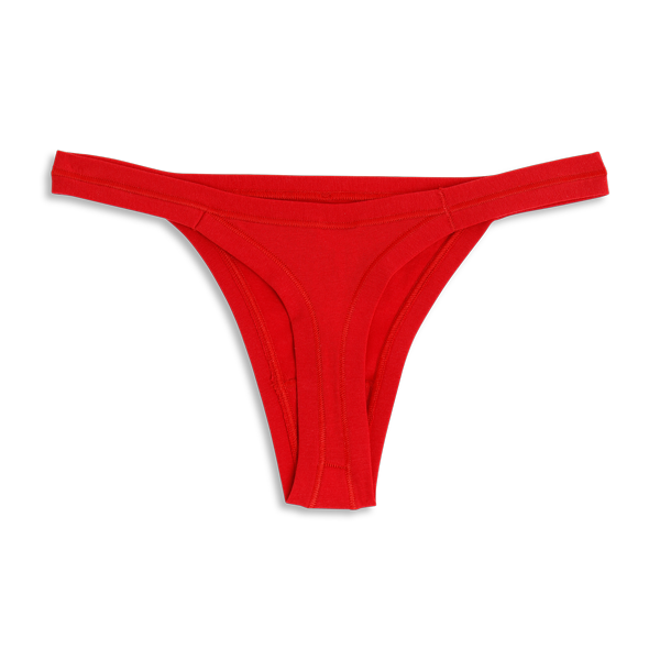 String Donna Cotonella Rosso ED506_00007_2