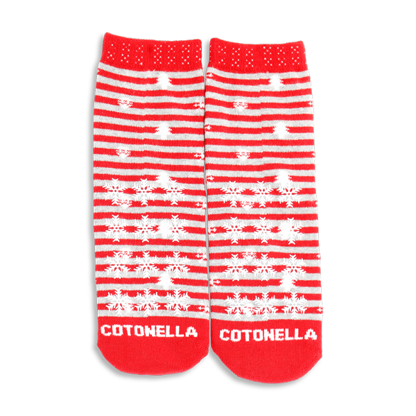 Calza Corta Cotonella Rosso EIB07_00007_3