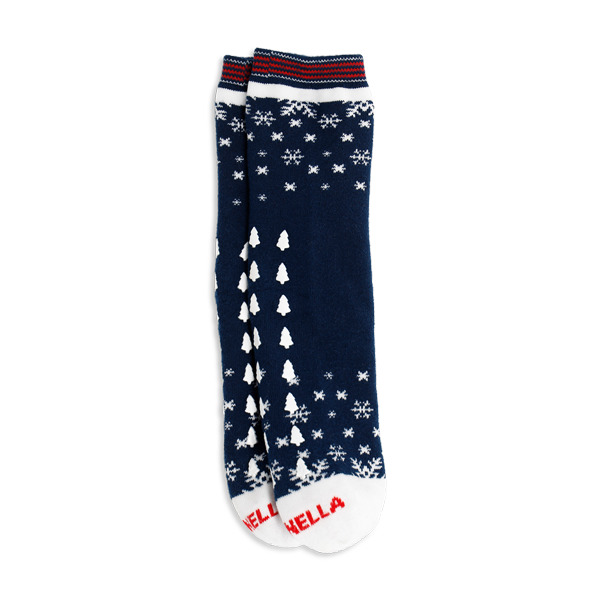 Calza Corta Antiscivolo Donna Donna Cotonella Blu EID16_0C014_2