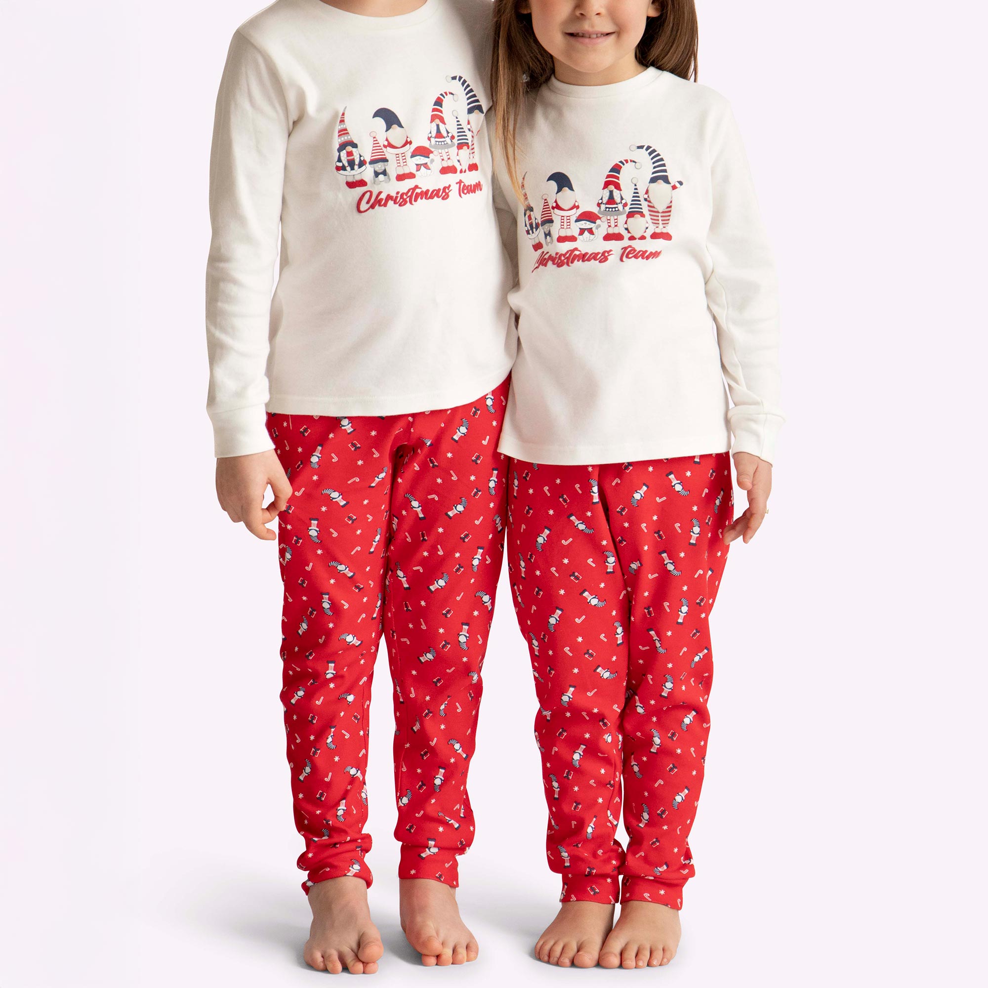 Pigiama Girocollo Lungo Bimbi Cotonella EPB09