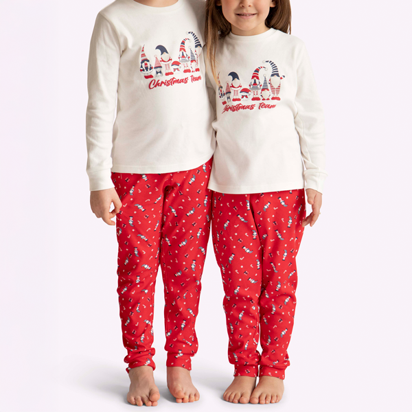 Pigiama Girocollo Lungo Bimbi Cotonella EPB09