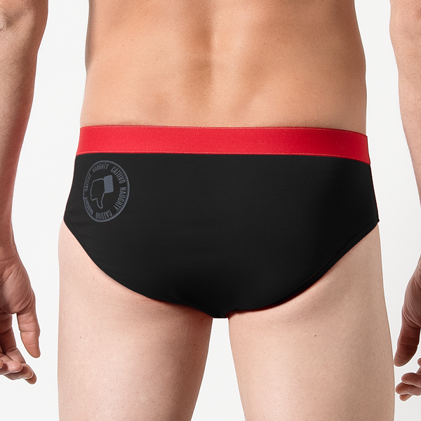 Slip Uomo Cotonella Nero EU149_00002_2